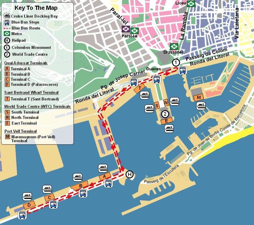 Потому-то для тех, кто хочет с пользой провести это время, составлена наша экскурсия "С корабля на... экскурсию по Барселоне"