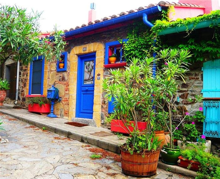 Кольюр и Перпиньян - улочки