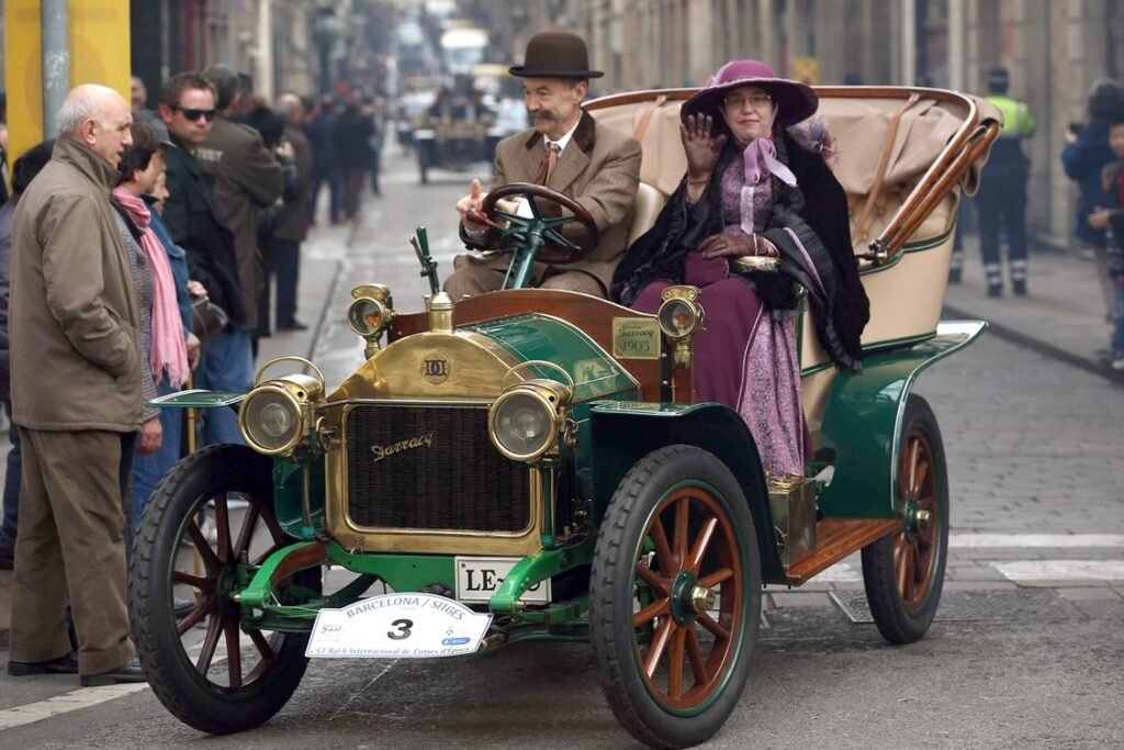 Ситжес и винные погреба Торрес - фестиваль ретро-автомобилей